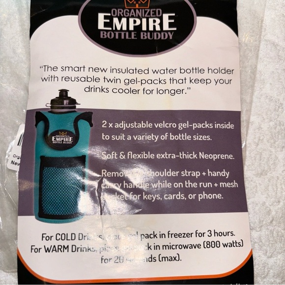 Empire Bottle Buddy Organized Drink Cooler Neoprene Glass Bottle Protector - Picture 4 of 11